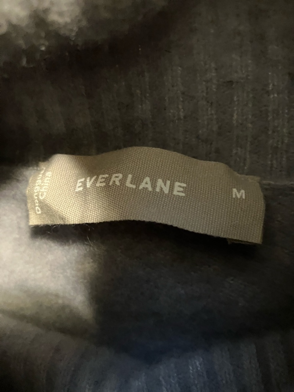 Everlane Heather Gray wool blend sweater tunic medium - Picture 2 of 6